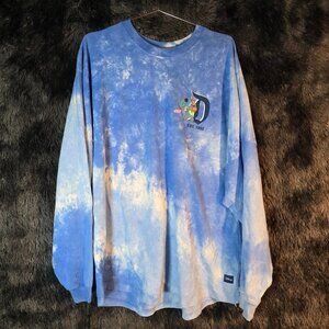 Disney Disneyland Resort Lilo & Stitch Spirit Jersey Tie Dye Blue Adult XL